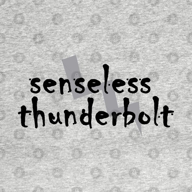 Senseless Thunderbolt by stefy